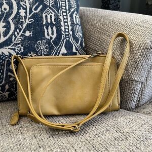 Mustard yellow small crossbody